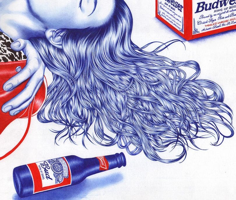 À la seule pointe de stylos à bille, les dessins ultra À la seule pointe de stylos à bille, les dessins ultra