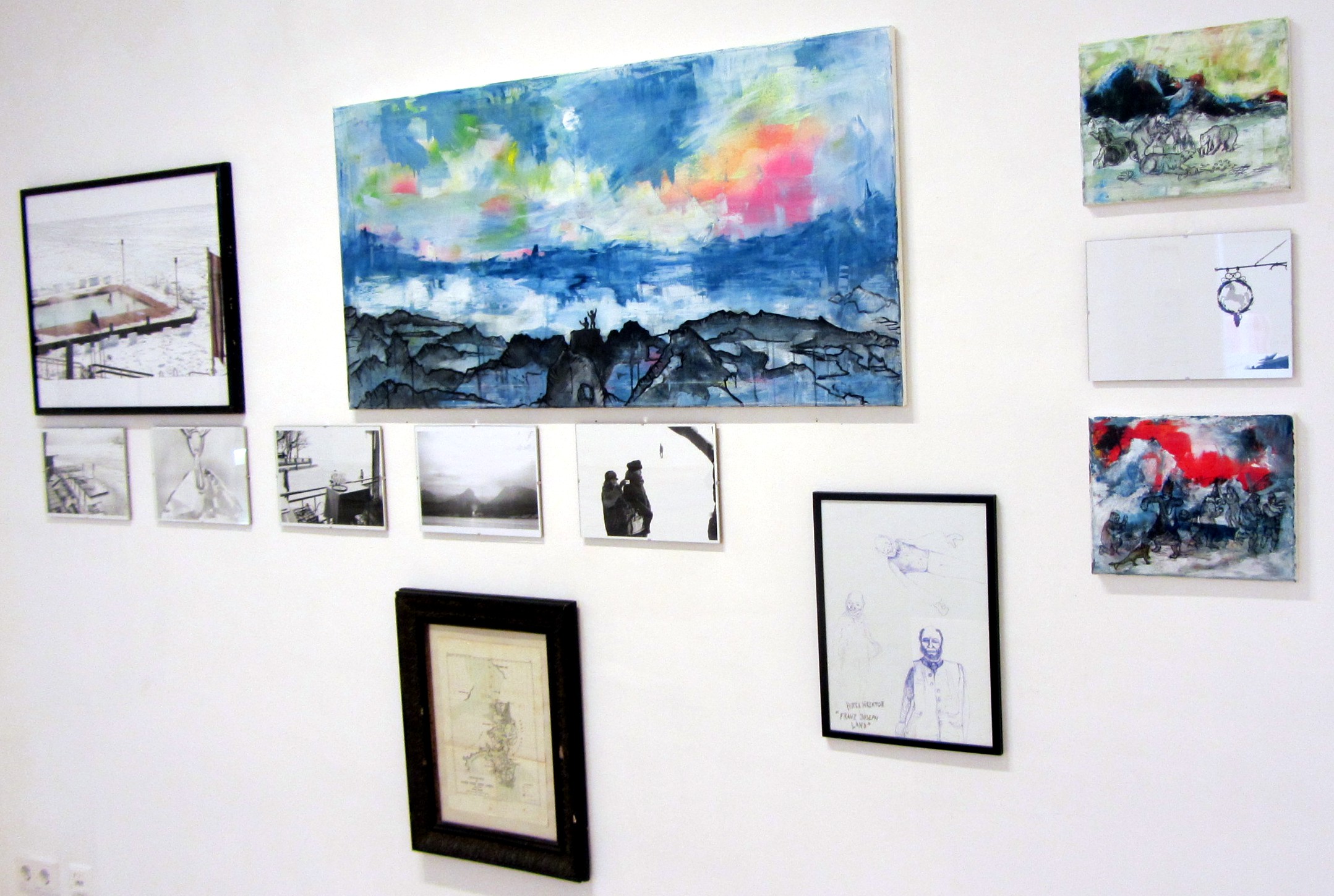 Hotel FranzJosefLand Konrad Wallinger MalereiArtistPaintings