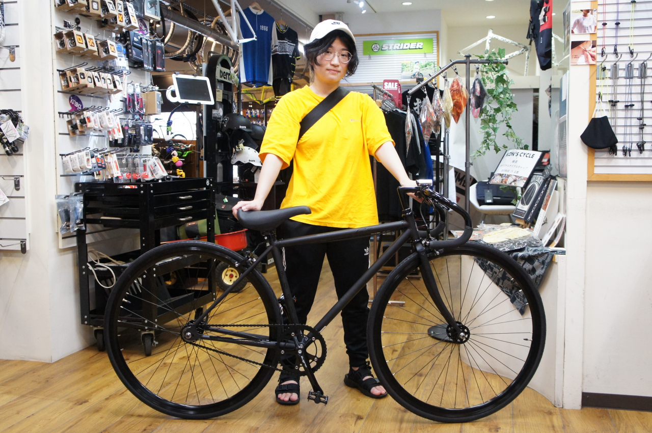 FUJI 2021年モデル【FEATHER】自転車とお客様のご紹介☆ コンズサイクルのスタッフブログ コンズサイクル｜KON'S