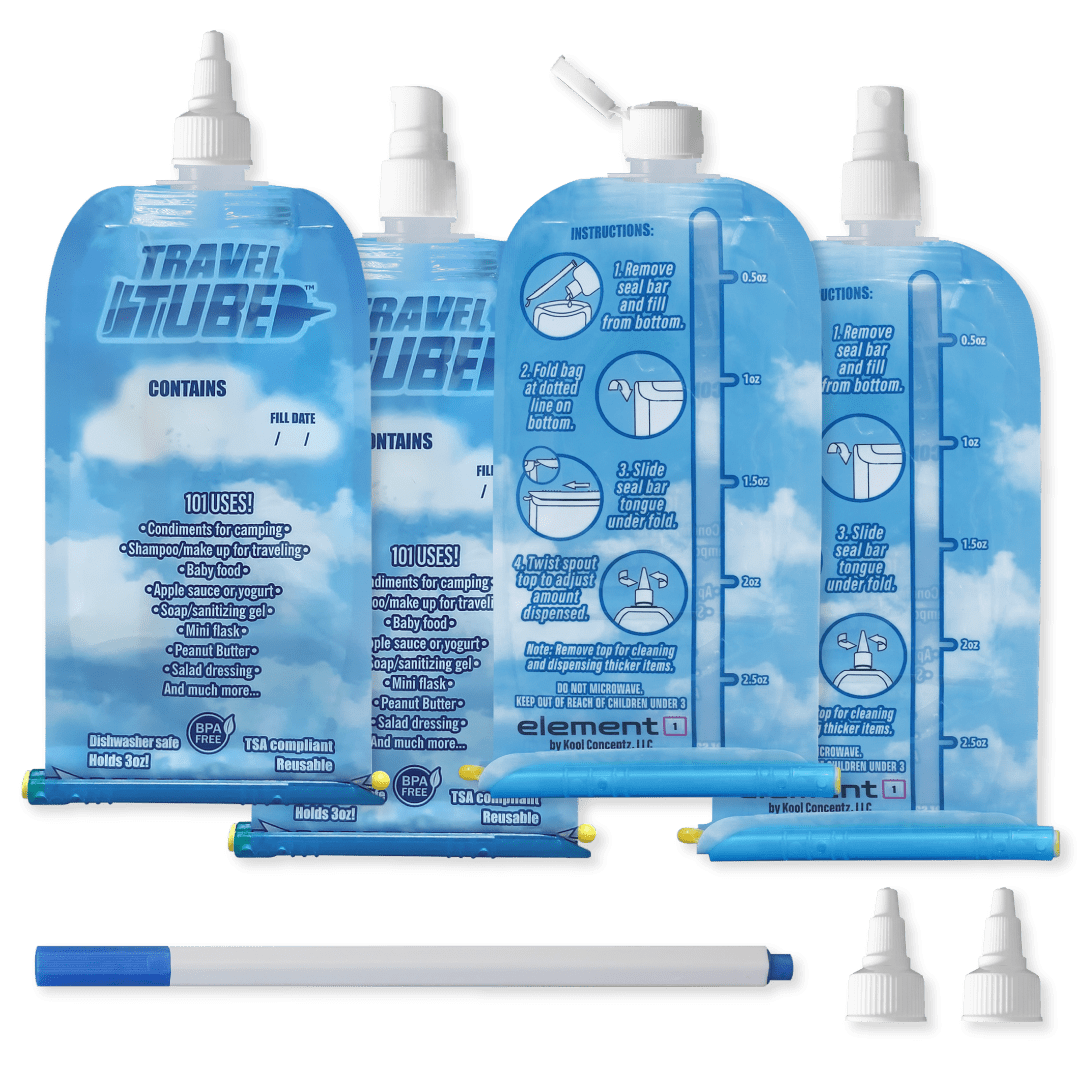 Travel Tube 4 Pack SpecialCamping