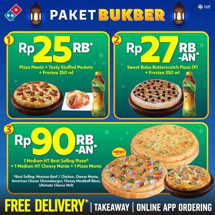 Harga dan Menu Domino's Pizza Terbaru Lengkap dengan Gambar Kooliner
