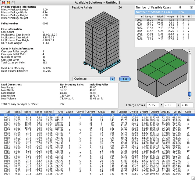 Koona Software Quick Pallet Maker Examples