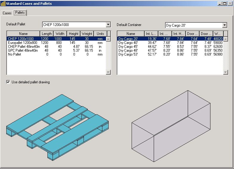 Quick Pallet Maker Screenshots Packaging Software