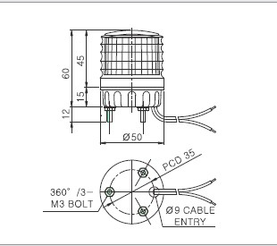 LED Beacon Light | KNTECH
