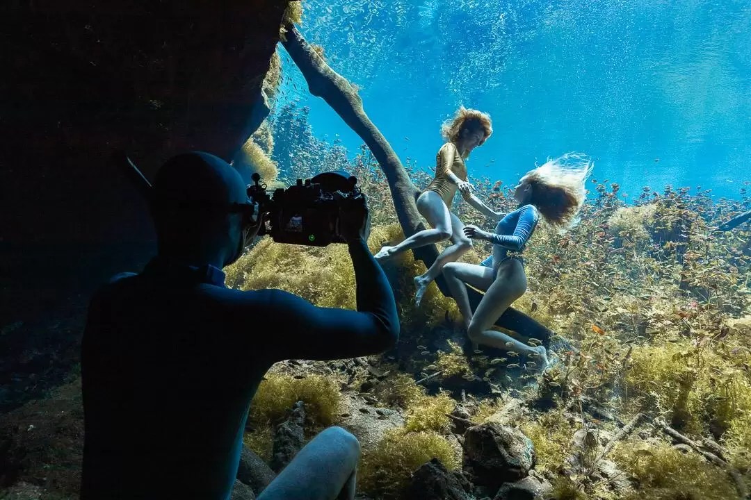 Child of the Cenote Freediving Movie Filmed on Breath Hold