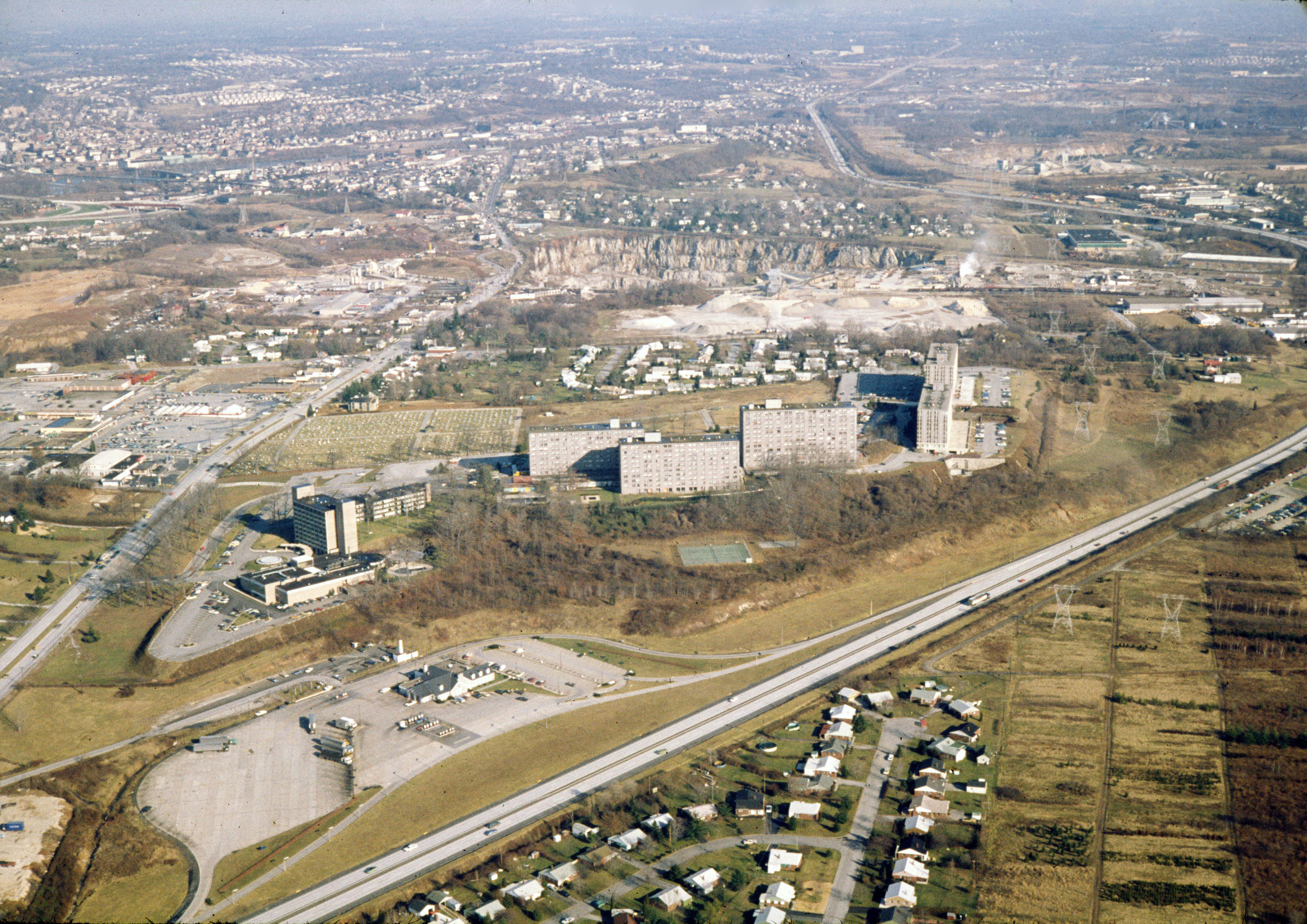 King of Prussia Historical Society Aerial Photos of Town Center Rd etc