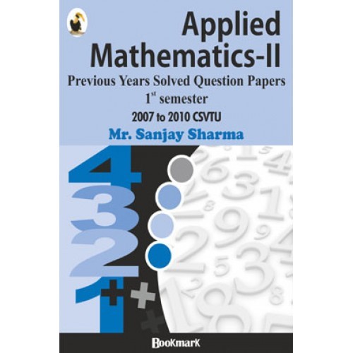 BookMark Applied MathematicsII CSVTU Previous Years