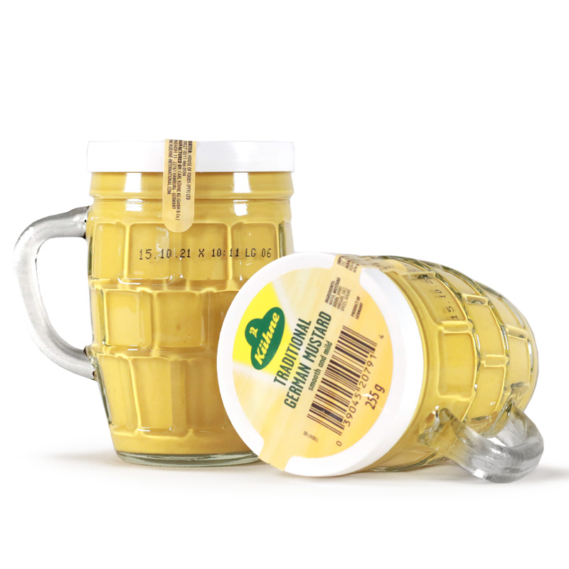 Kuhne German Mustard & Beer Glass Korat Chef