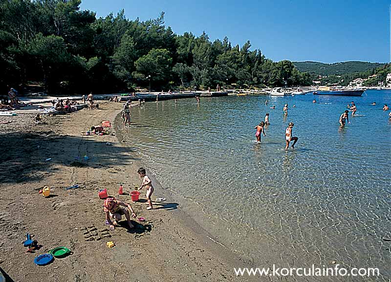 Luka Korculanska Beach
