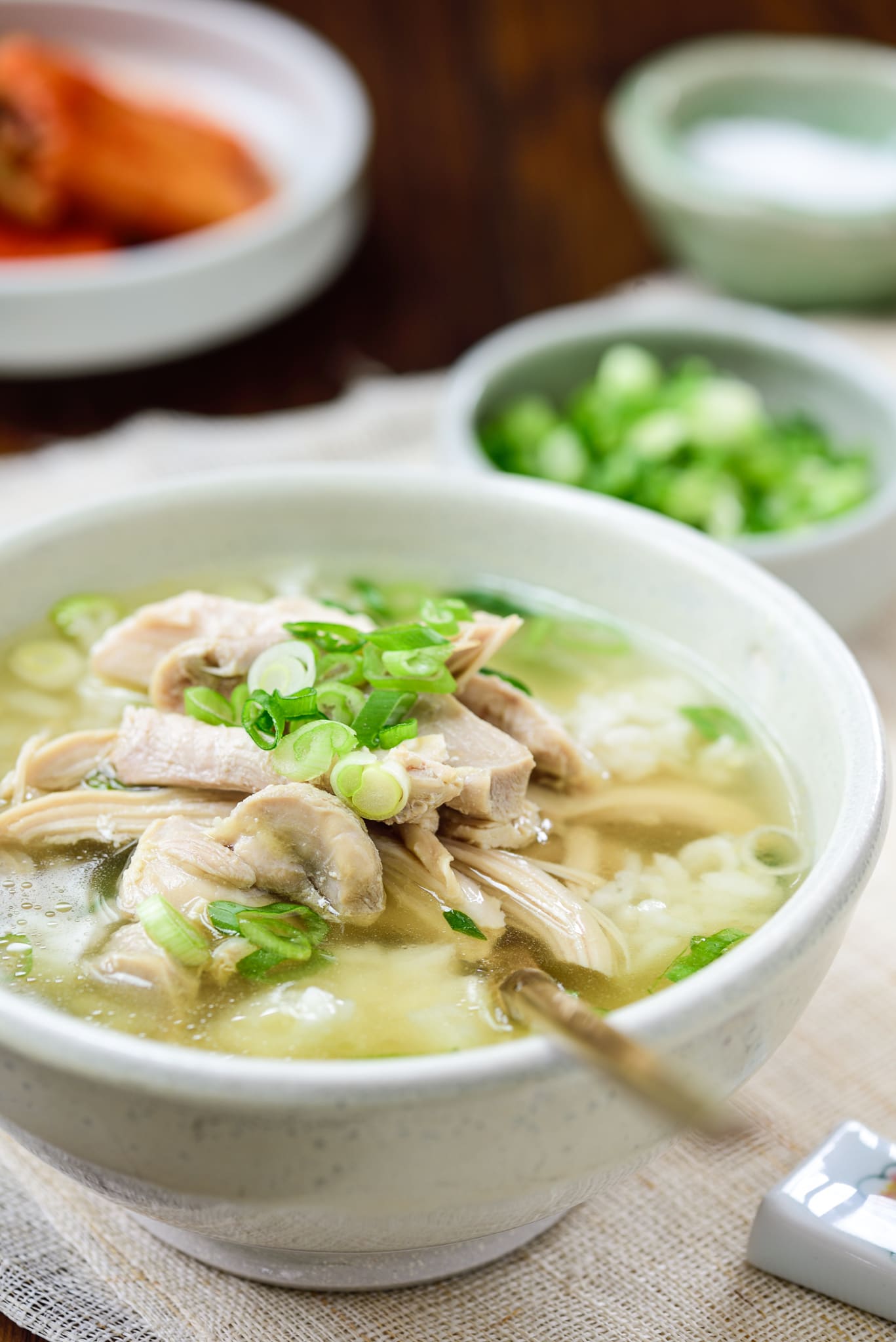 Dak Gomtang (Korean Chicken Soup) Korean Bapsang