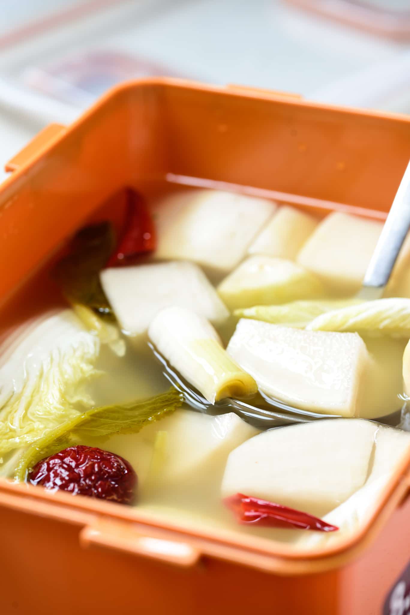 Quick Dongchimi (Radish Water Kimchi) Korean Bapsang