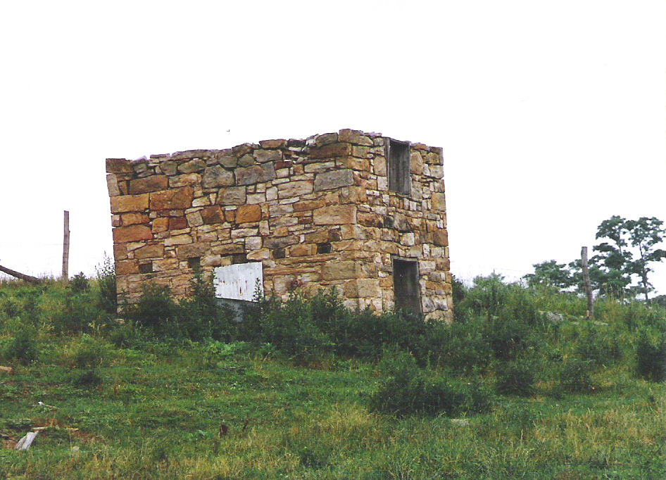 Restored spring house on Michael Korns, Sr. farm, Somerset County, PA