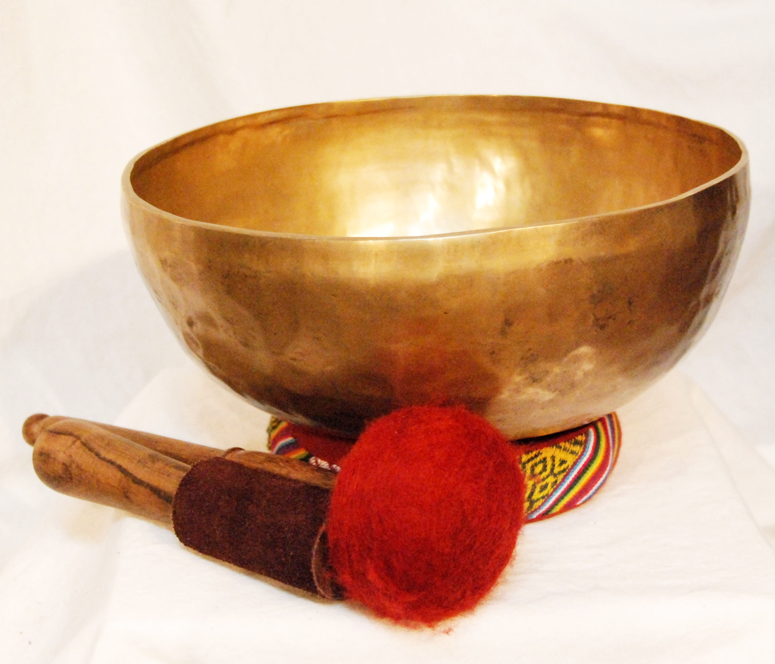 Massive Healing F Heart Chakra Tibetan Singing Bowl 12" Retail 1270 eBay