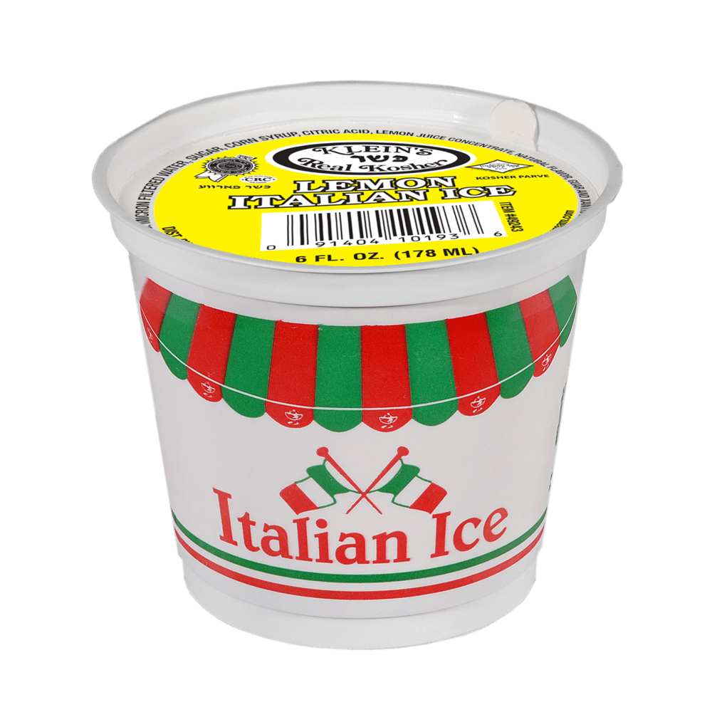 Italian Ices Lemon Kosher Ice Cream