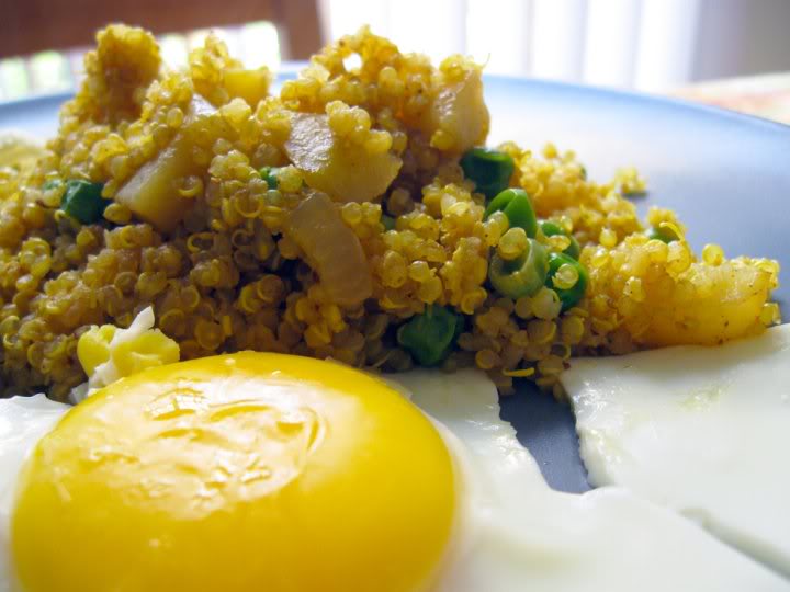 Curried Quinoa with Eggs (Parve or Dairy) Kosher In The Kitch!