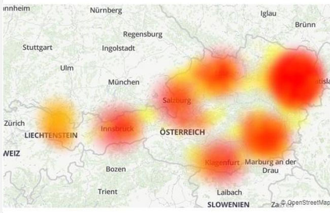 A1 Störung Heute Vodafone Störung heute Haushalte in