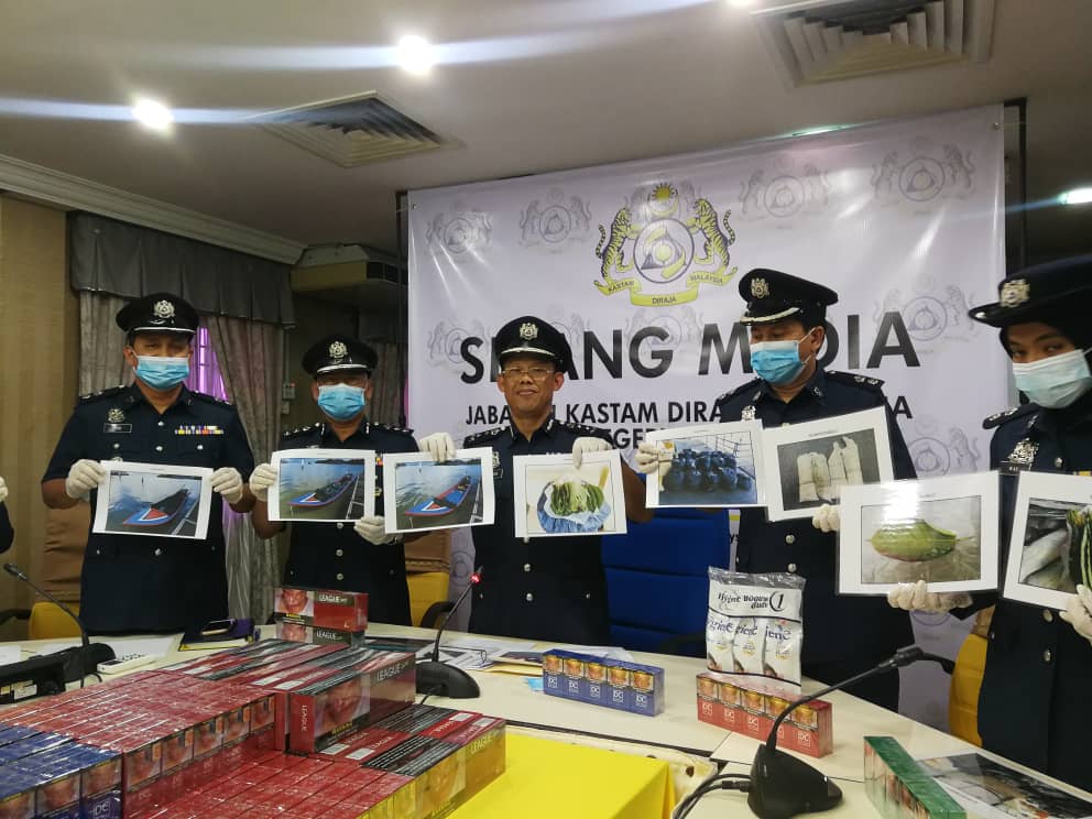Kastam Perlis tumpas penyeludupan rokok RM7.22 juta