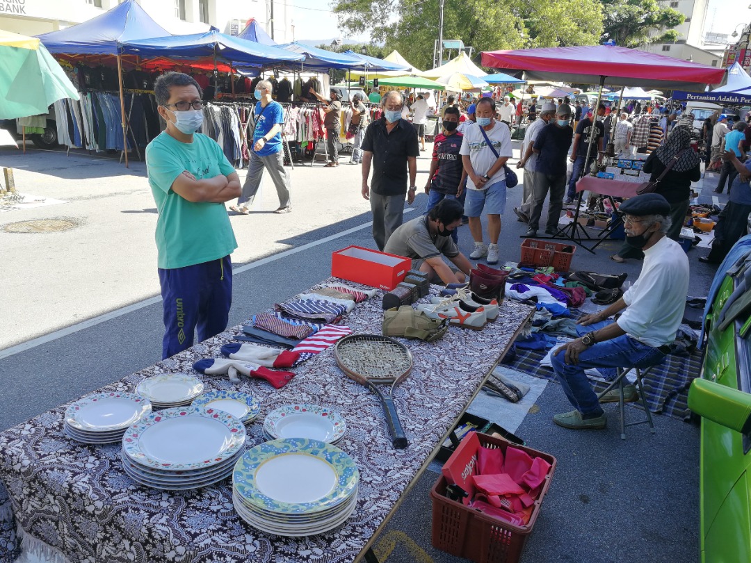 Pasar Warisan Seremban suram Kosmo Digital