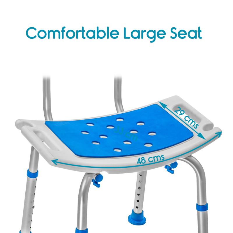 Buy KosmoCare Shower Bench with EVA Mat Online at Best Prices Kosmochem