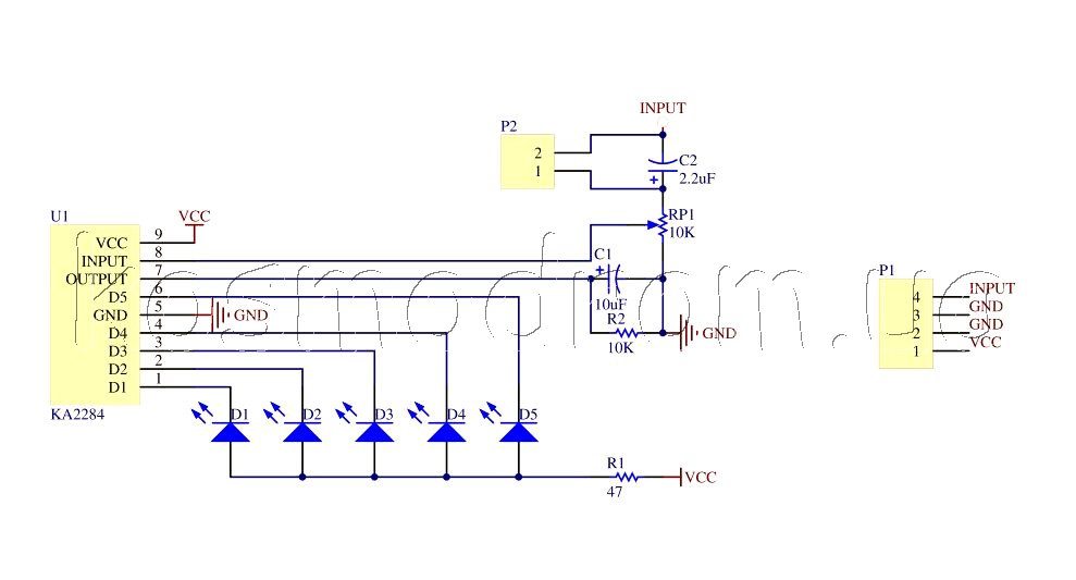 Купить KA2284LevelIndicator на складе КОСМОДРОМ, Харьков, Украина