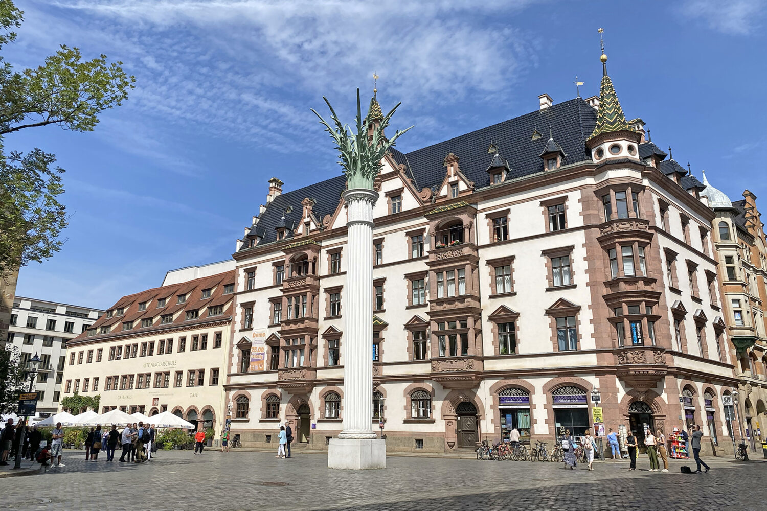 Friedliche Revolution in Leipzig: Nikolaikirche.