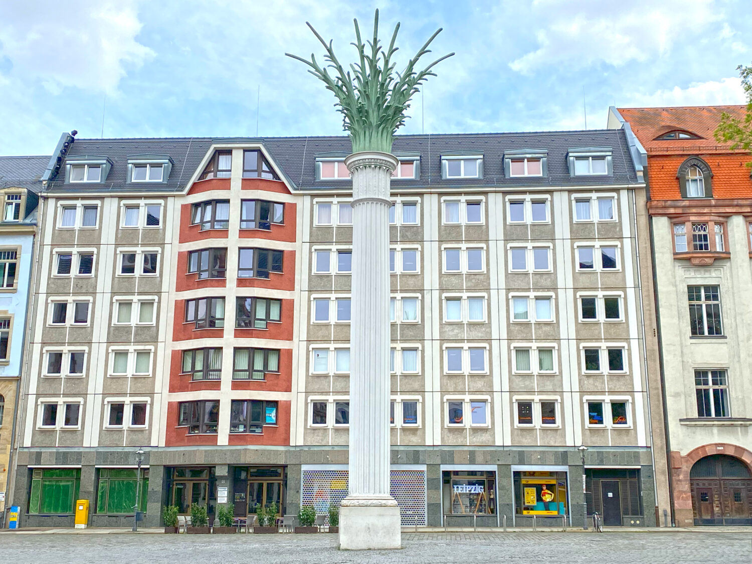 Friedliche Revolution in Leipzig: Nikolaisäule.
