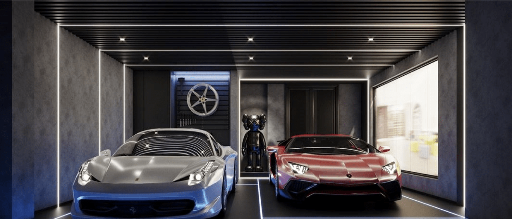 Illuminate Your Garage with Kosoom's TopoftheLine LED Strip Lights