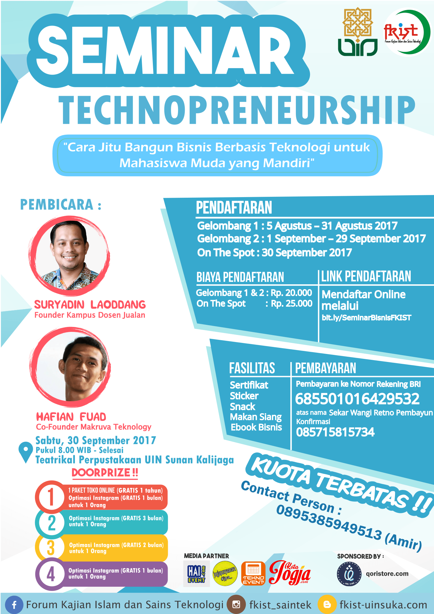 SEMINAR TECHNOPRENEURSHIP 2017