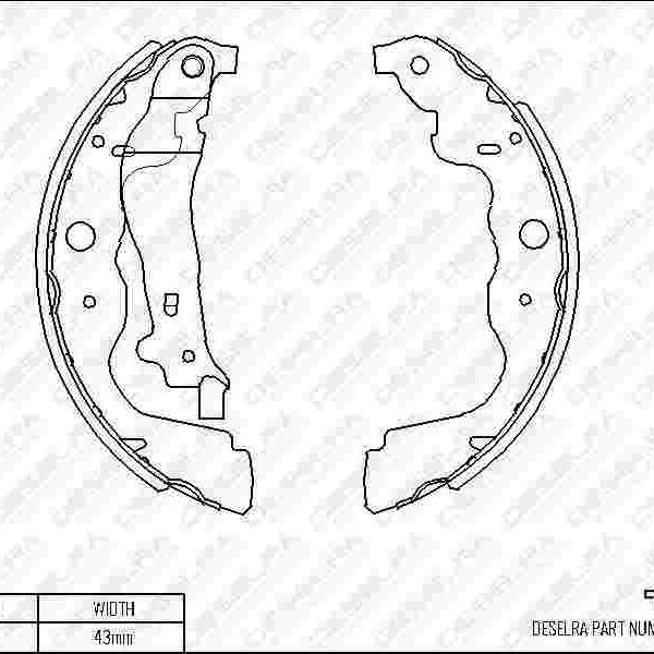 BRAKE DRUM NISSAN NP200 ALL MODELS (EXCLUDING BEARING) Kotwals Motor
