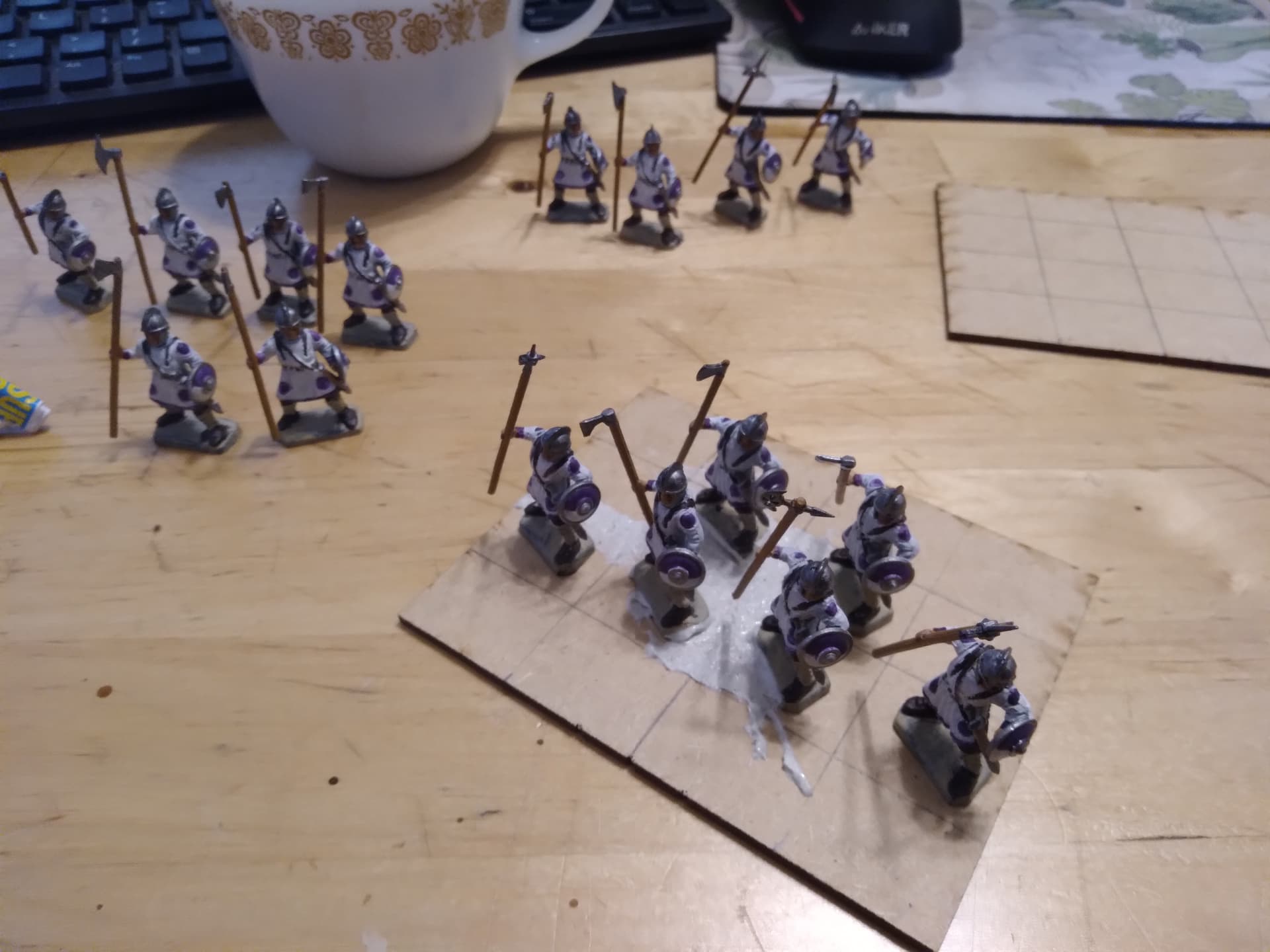 How do you paint models before sticking them to unit base Hobby talk