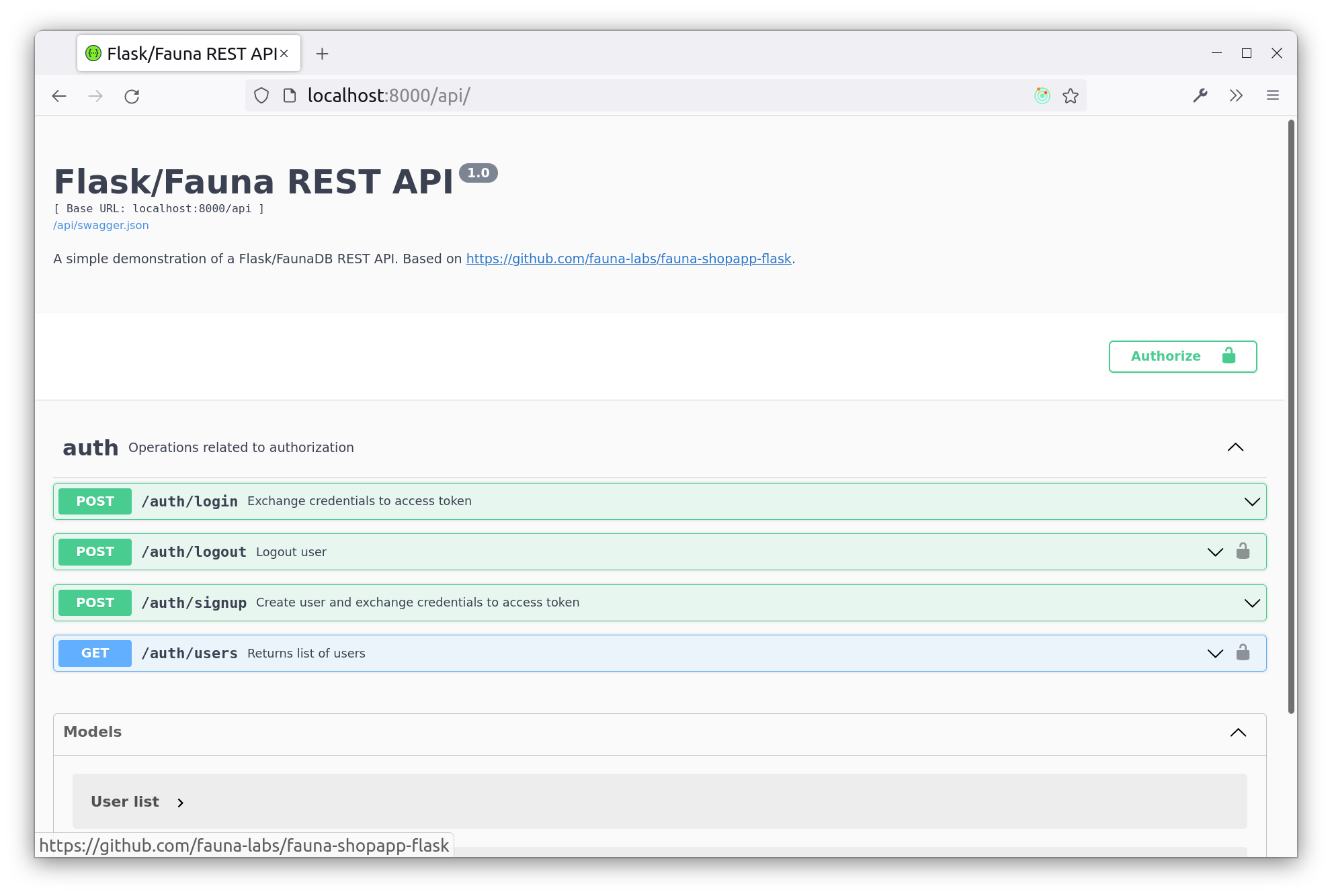 How to Deploy a REST API with Flask, Fauna, and Authentication on Koyeb
