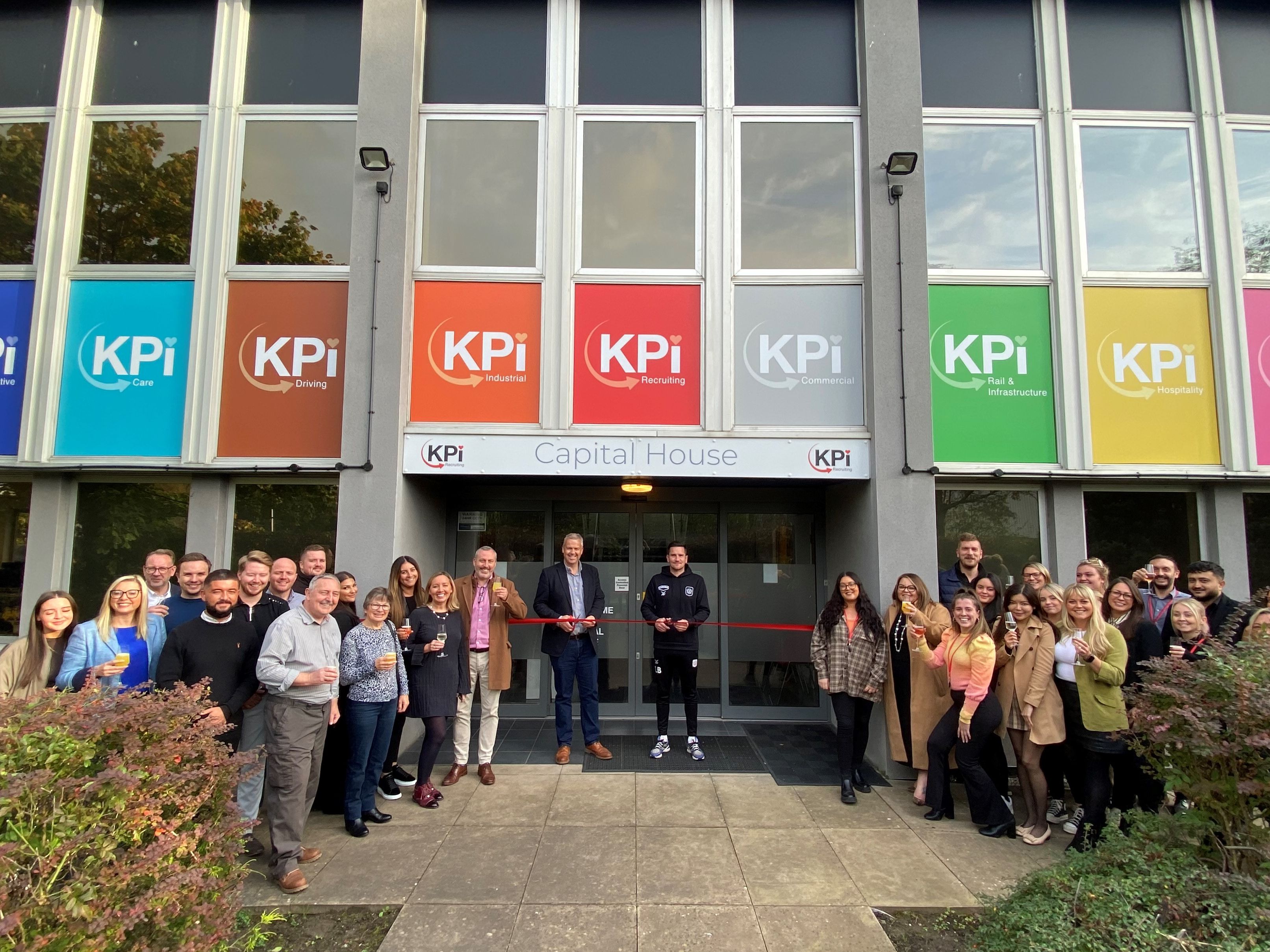 KPI Recruiting celebrate the opening of new offices in Crewe