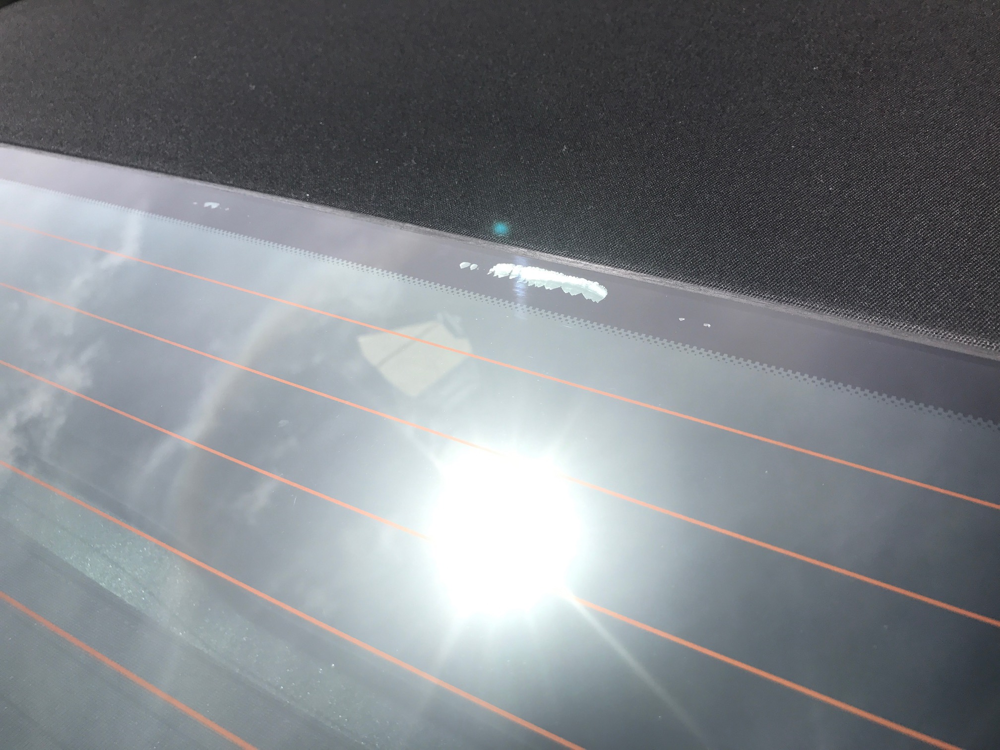 2017 Convertible window adhesive issue CAMARO6