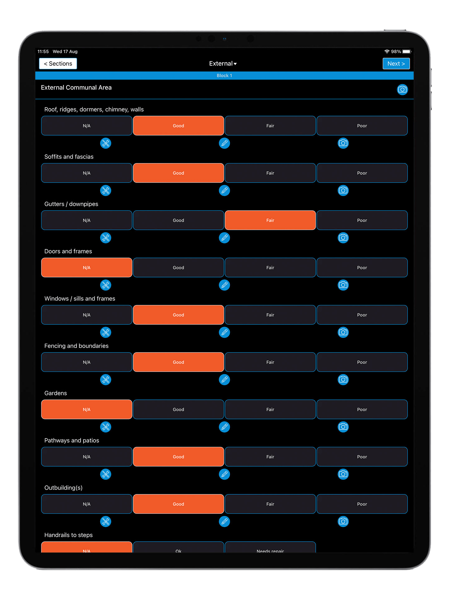 Expert Midterm Inspection Tracking Software KPR