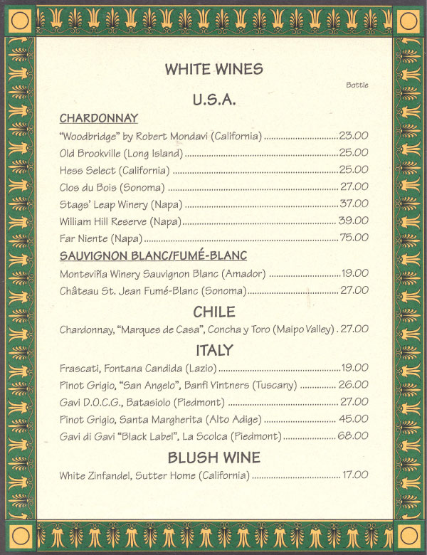 Tesoro Restaurant member of www