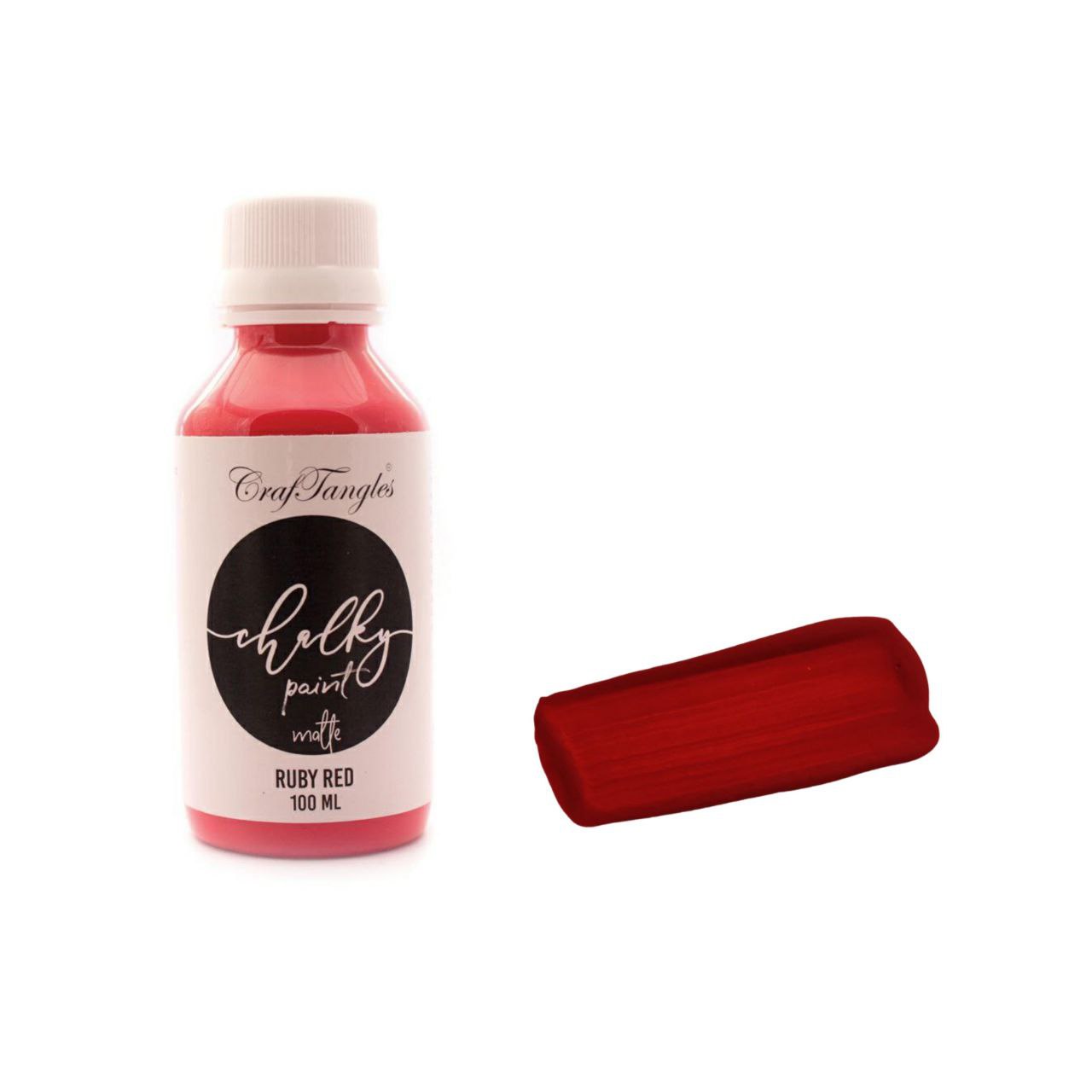 Ruby Red ( Chalk Paints ) Kraftily Konnect