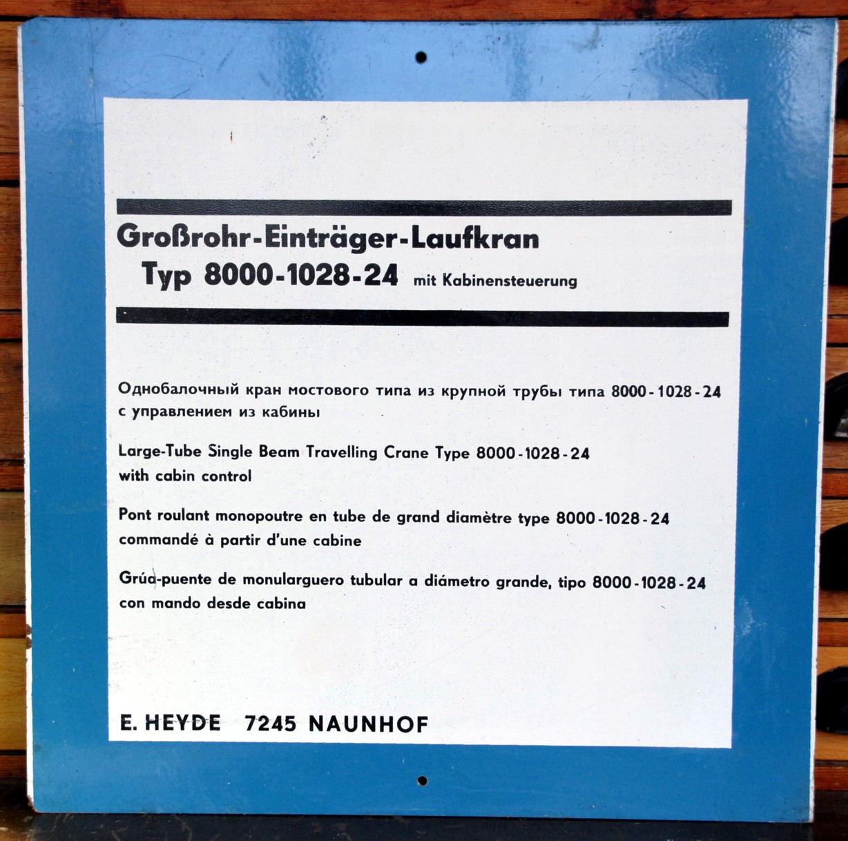 WerksChronik Kranwerk Naunhof