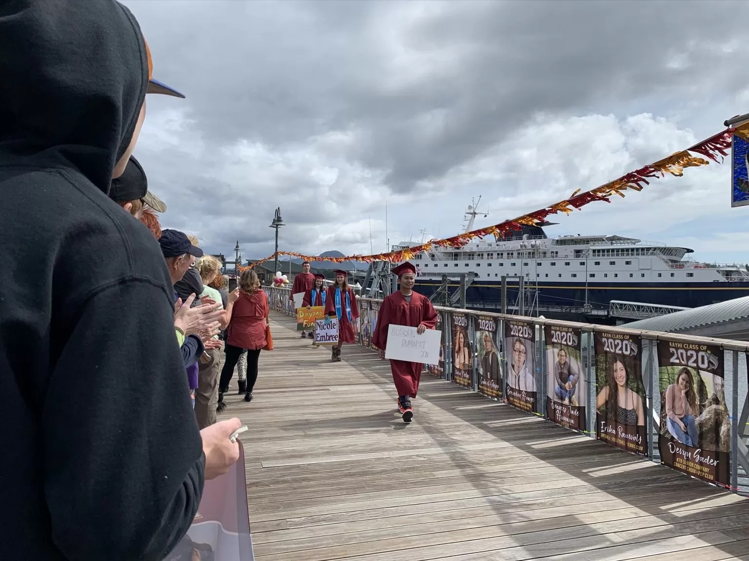 Class of 2020 graduates as hundreds cheer downtown Ketchikan parade KRBD