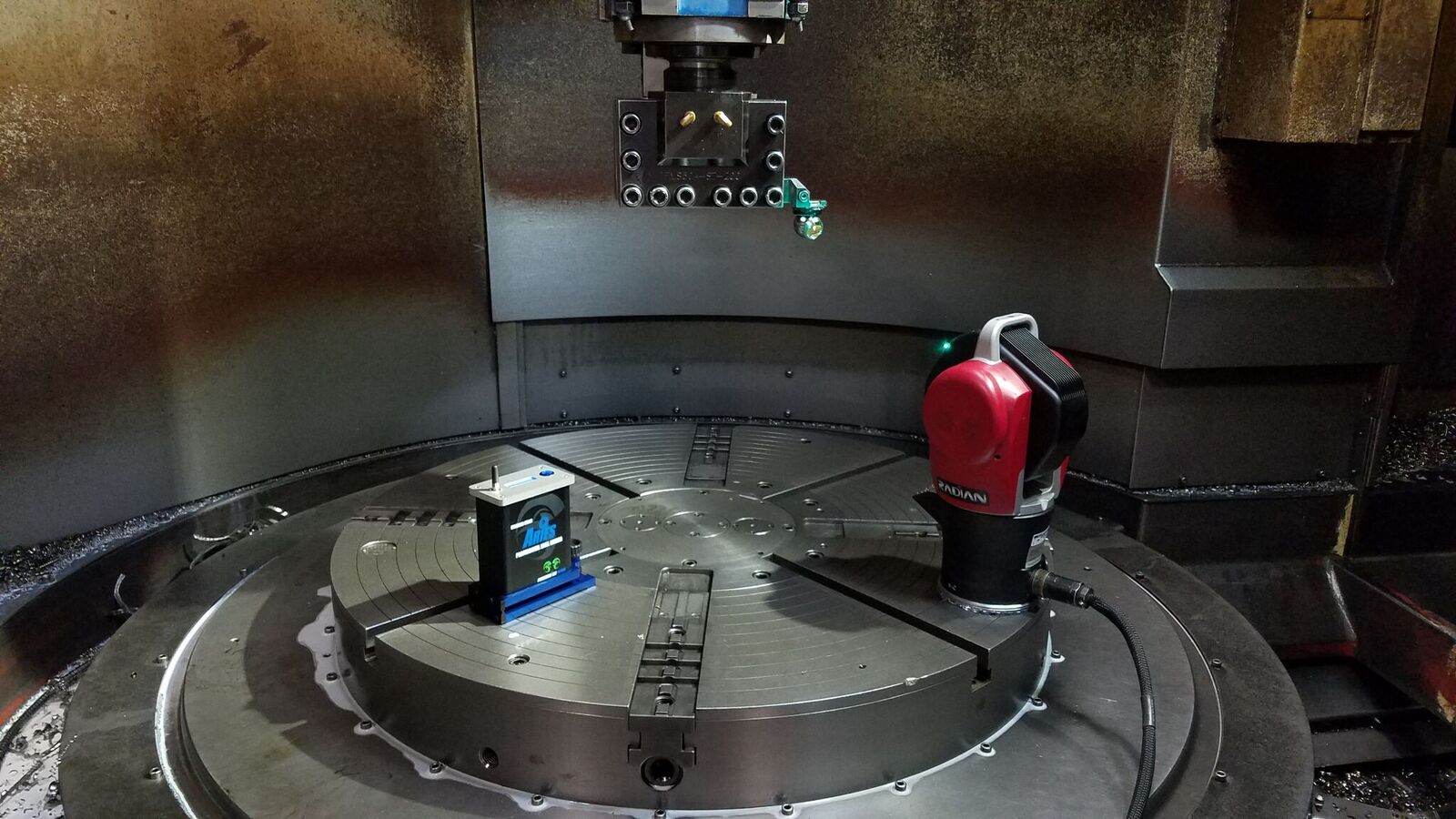 Machine Tool Laser Alignment Machine Tool Leveling KRC Machine Tool