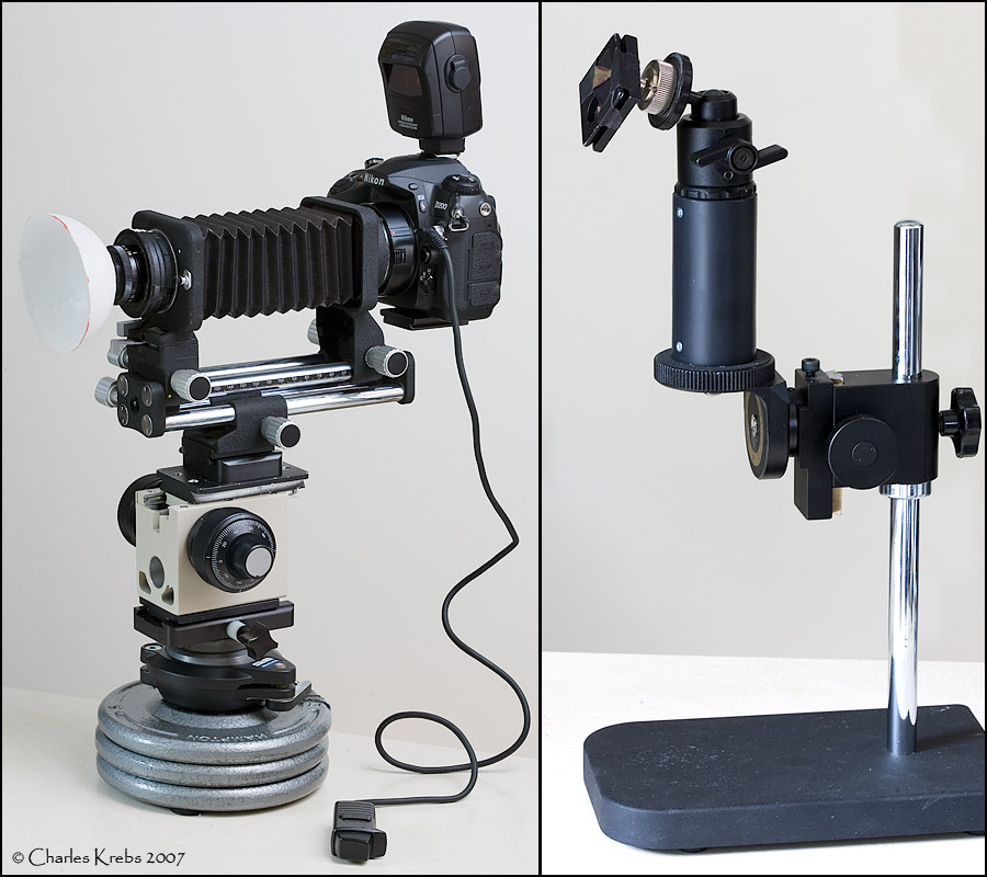 Tabletop "macro" setup