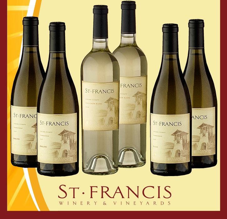 St. Francis White Wine Summer Pack wineLX Wine Luxury