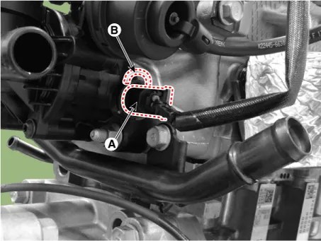 Kia Rio - Engine Coolant Temperature Sensor (ECTS) - Engine Control System