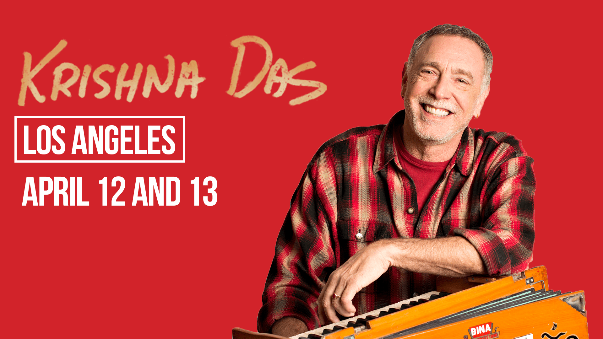 WEST COAST TOUR 2024 with Krishna Das Los Angeles (SOLD OUT) Krishna Das