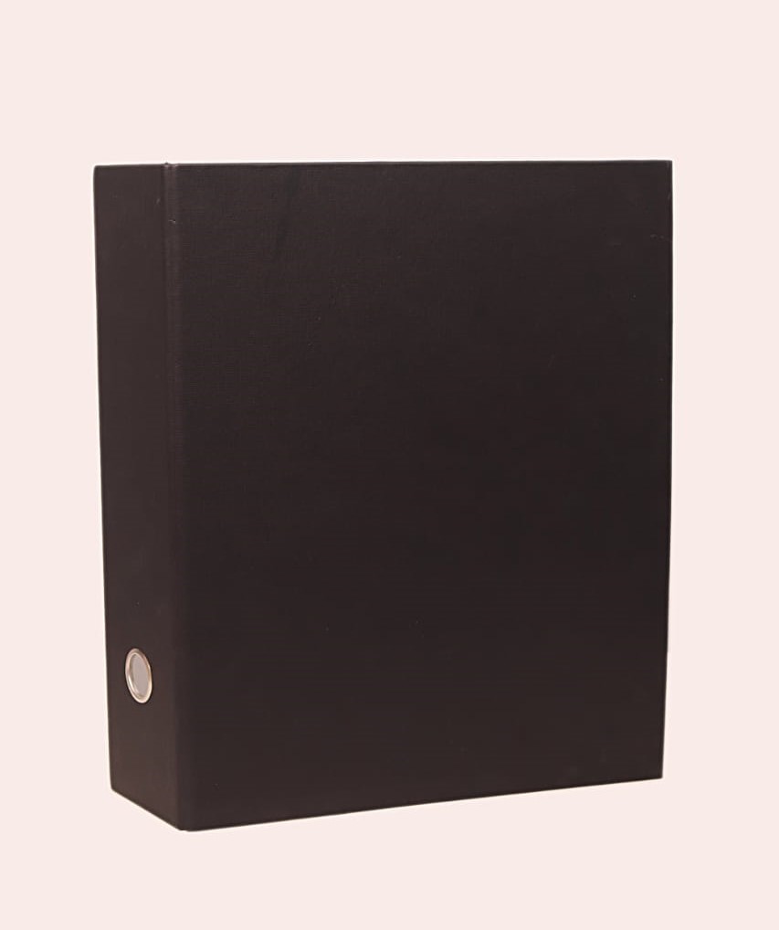Box File 7321 Black Krishna Plastics