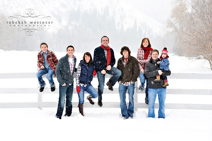 Family Picture Outfits by Color SeriesRed Capturing Joy with Kristen