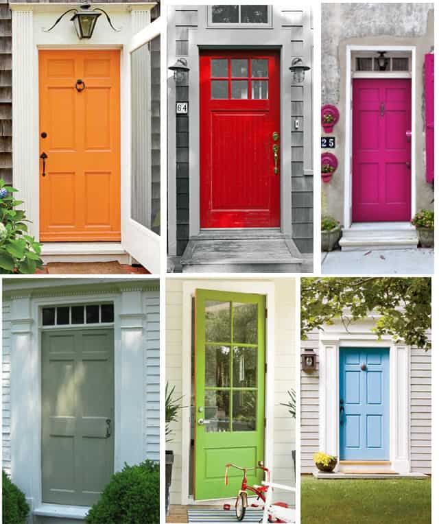 The Perfect Front Door Color Kristina Wolf Design