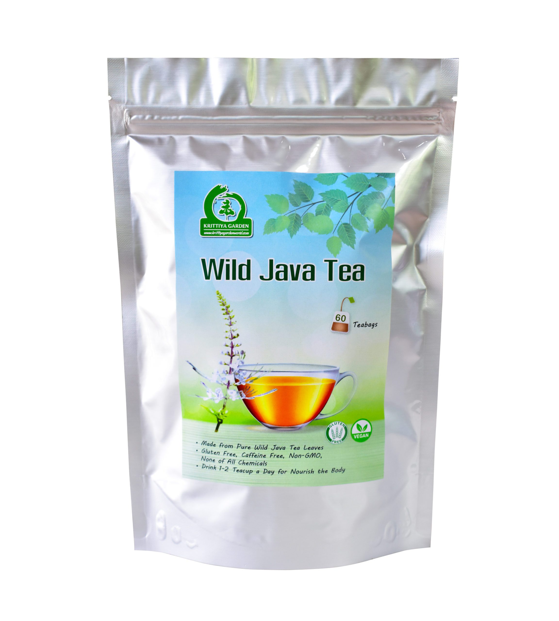 Wild Java Tea 60Teabags (Kumisukuchin, Orthosiphon Aristatus, Cat