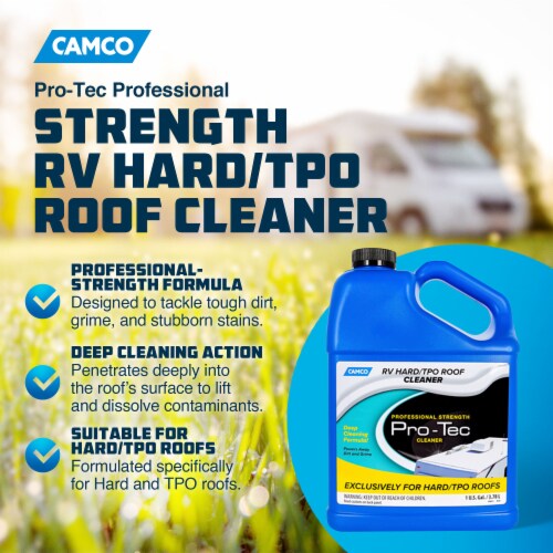 Camco ProTec Professional Strength RV Hard/TPO Roof Cleaner Formula
