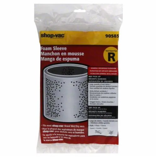 ShopVac Foam Sleeve, 6.5 x 8 Inch Kroger