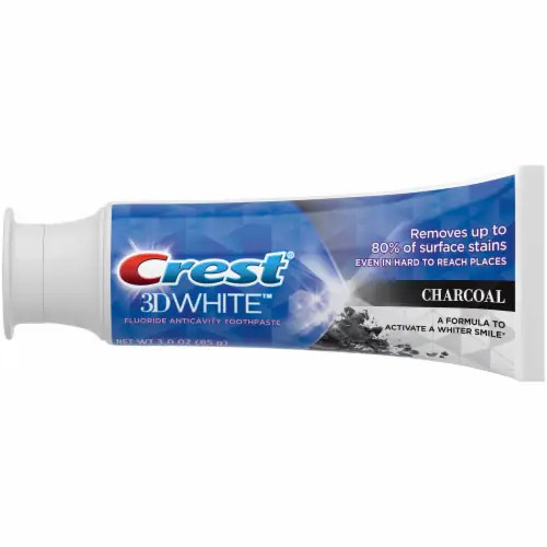 Ralphs Crest 3D White Charcoal Whitening Toothpaste, 3 oz